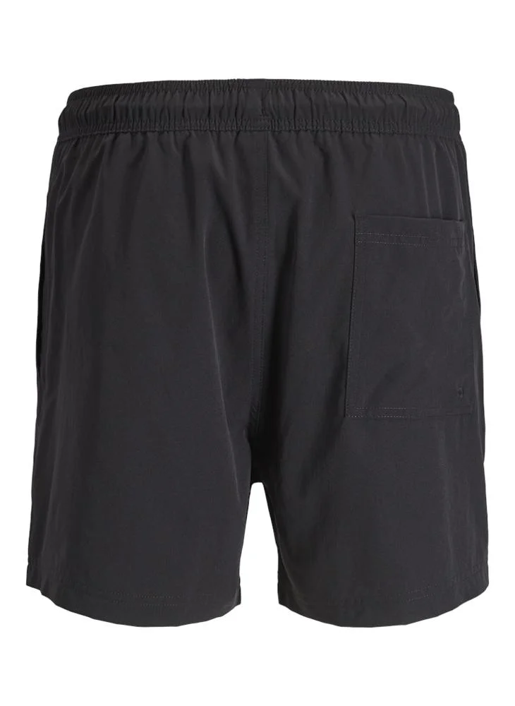 JACK & JONES Logo Drawstring Swim Shorts